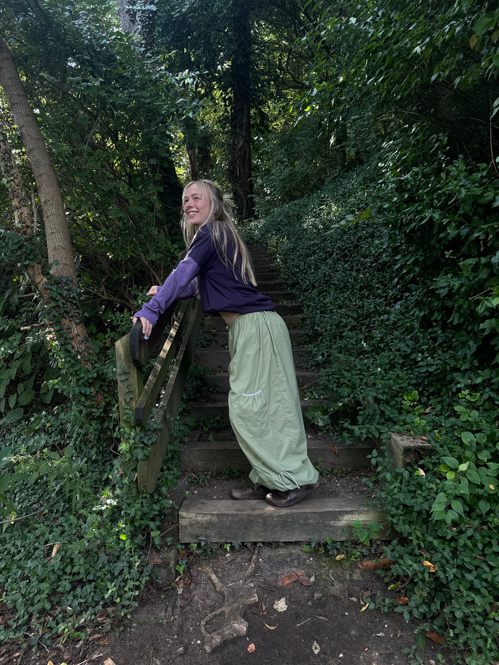 Poppy Lightweight Hiking Pant in Matcha